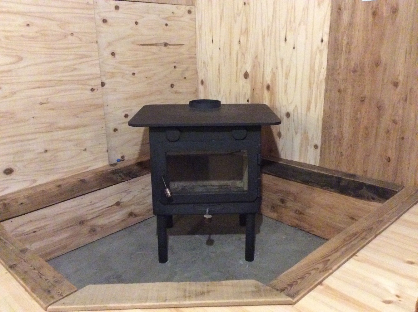 久恒家の暖炉